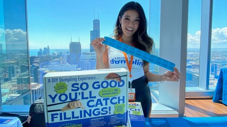 She’s made $10,000 an hour teaching people how to make dumplings