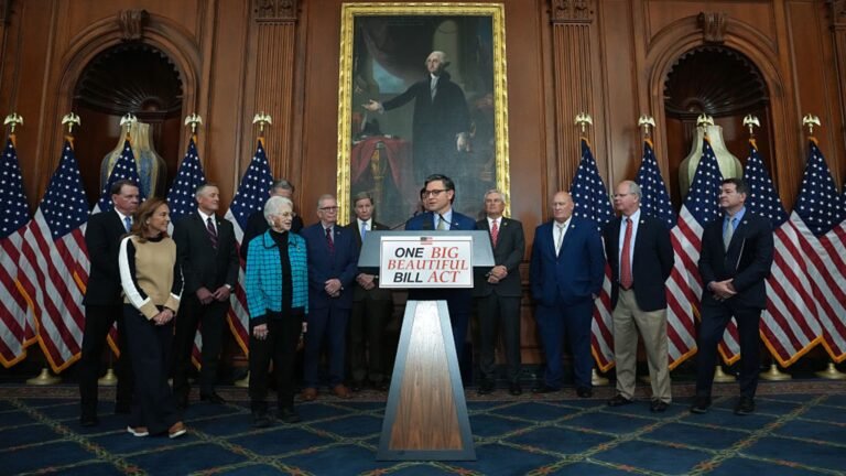 What House Republican ‘big beautiful’ budget bill means for your money