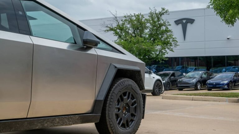 Tesla stock falls after report EV maker is pausing production in Texas