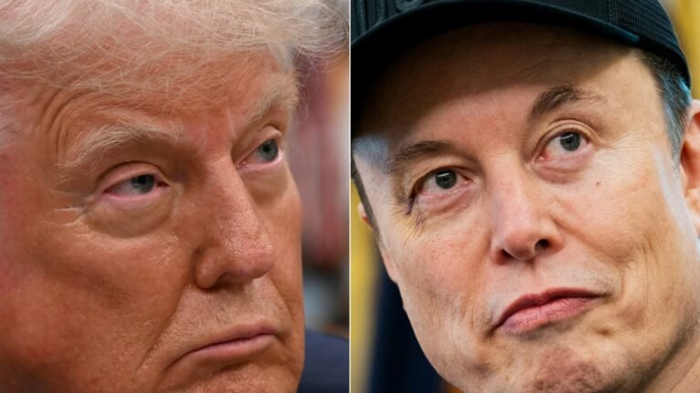 Elon Musk says he regrets some social media posts he made about Trump